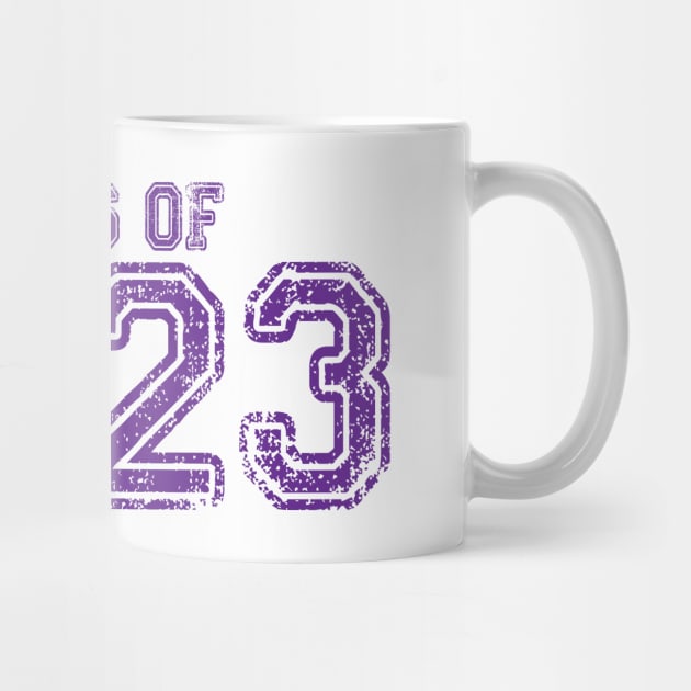 Varsity Purple Class of 2023 by Jitterfly